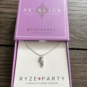 White Frost & Enchanted Blue Crystal RYZE Ring